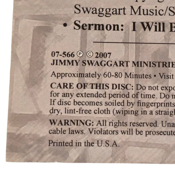 I Will Build Your House and Testimony Of Love Grace 2 CDs Loren Larson NOS - Picture 5 of 10